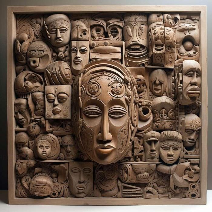 نموذج ثلاثي الأبعاد لآلة CNC 3D Art 